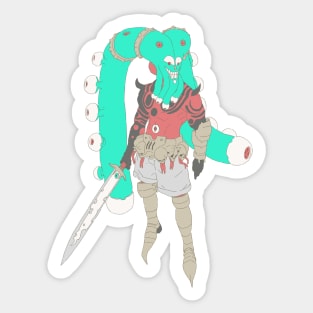 The Smiling demon final form Sticker